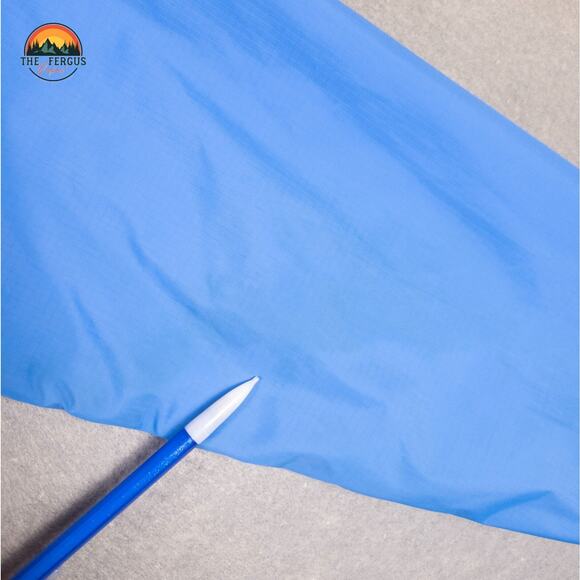 The North Face Dryvent Windbreaker Jacket Blue Hooded Gorpcore Women's Sz M - Picture 9 of 16